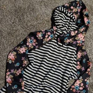 Ampersand Ave XL Secret Garden Double Hoodie